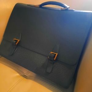 Louis Vuitton business Taiga document/laptop case.